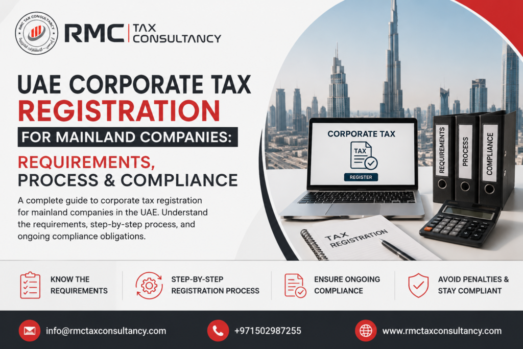 UAE Corporate Tax Registration