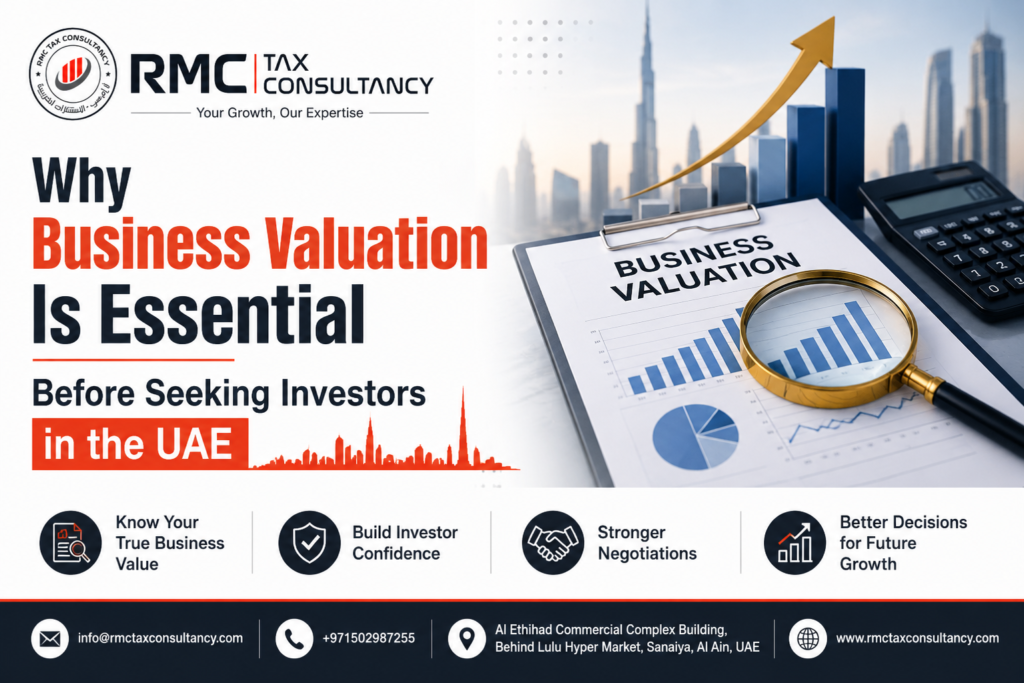 Why Business Valuation Is Essential Before Seeking Investors in the UAE