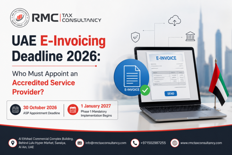 UAE e-invoicing ASP deadline