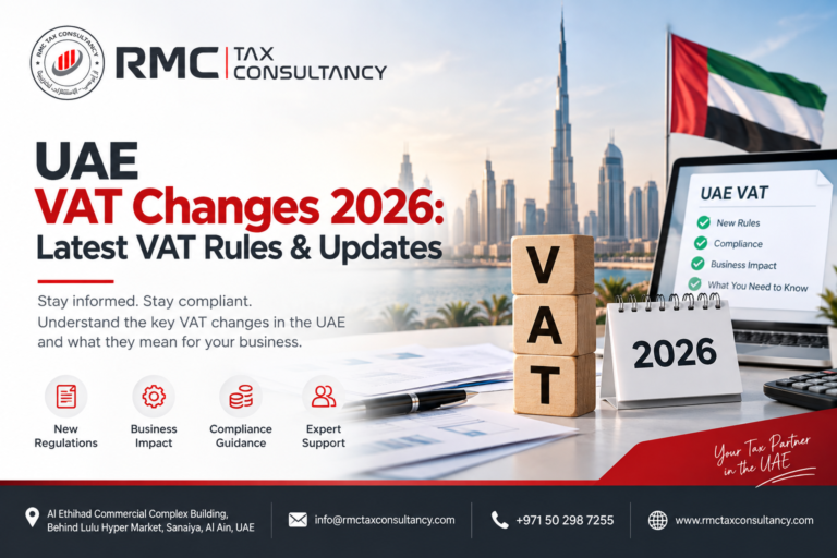 UAE VAT Changes 2026